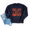 The Life Of A Mother Glitter -  Womens Sweatshirt - 3 of 3