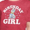 Girls' - Disney - Birthday Girl Daisy Short Sleeve Graphic T-Shirt - 2 of 4