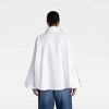 KBB by KAHLANA Women's Long Sleeve 'The A-Line Shirt' - White - 2 of 3