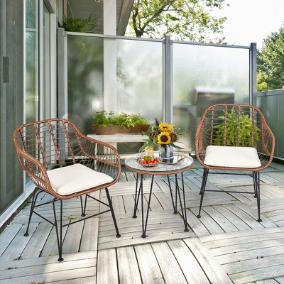 Costway best sale bistro set