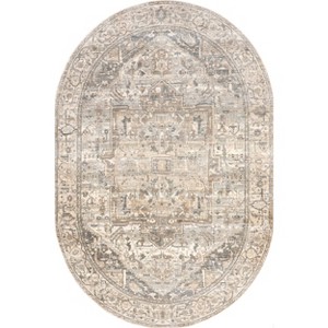 Nuloom Harriet Vintage Medallion Fringe Indoor Area Rug - 1 of 4