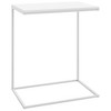 vidaXL Side Table White 21.7 in.x13.8 in.x26 in. Engineered Wood - 2 of 4