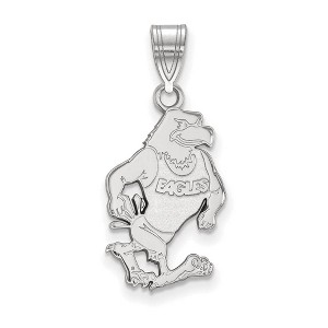 Black Bow Jewelry 14k White Gold Georgia Southern Eagles NCAA Large Pendant - 1 of 3