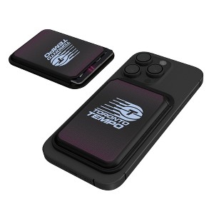 Keyscaper WNBA Linen Black Magnetic Credit Card Wallet - 1 of 3