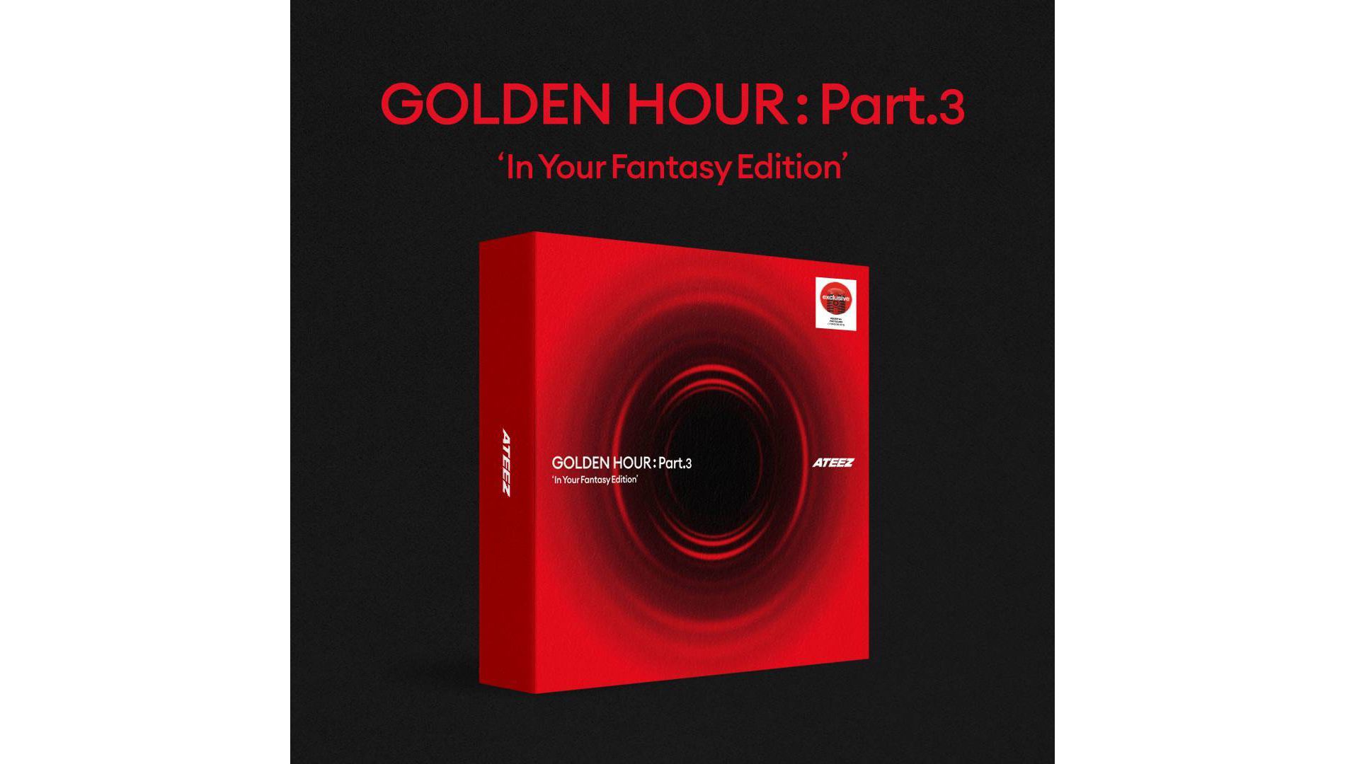 ATEEZ - GOLDEN HOUR: Part.3 'In Your Fantasy Edition' (Target Exclusive, CD)