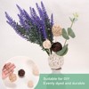 Unique Bargains Wicker Rattan Balls Decorative Orbs Vase Fillers Bowl Fillers for Christmas/DIY Crafts 30mm/1.2 Inch - 3 of 4