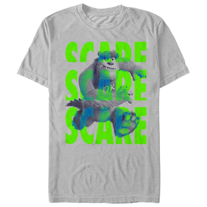 Men's Monsters Inc Sulley Scare Repeat T-Shirt, 1 of 4