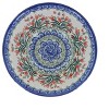 Blue Rose Polish Pottery Ceramika Artystyczna Cereal Bowl - 2 of 2