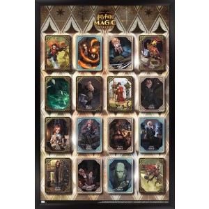 Trends International Harry Potter: Magic Awakened - Grid Framed Wall Poster Prints - 1 of 4