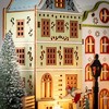 16"L Sullivans Christmas Colorful Lighted House Scene  Multicolor - 2 of 4