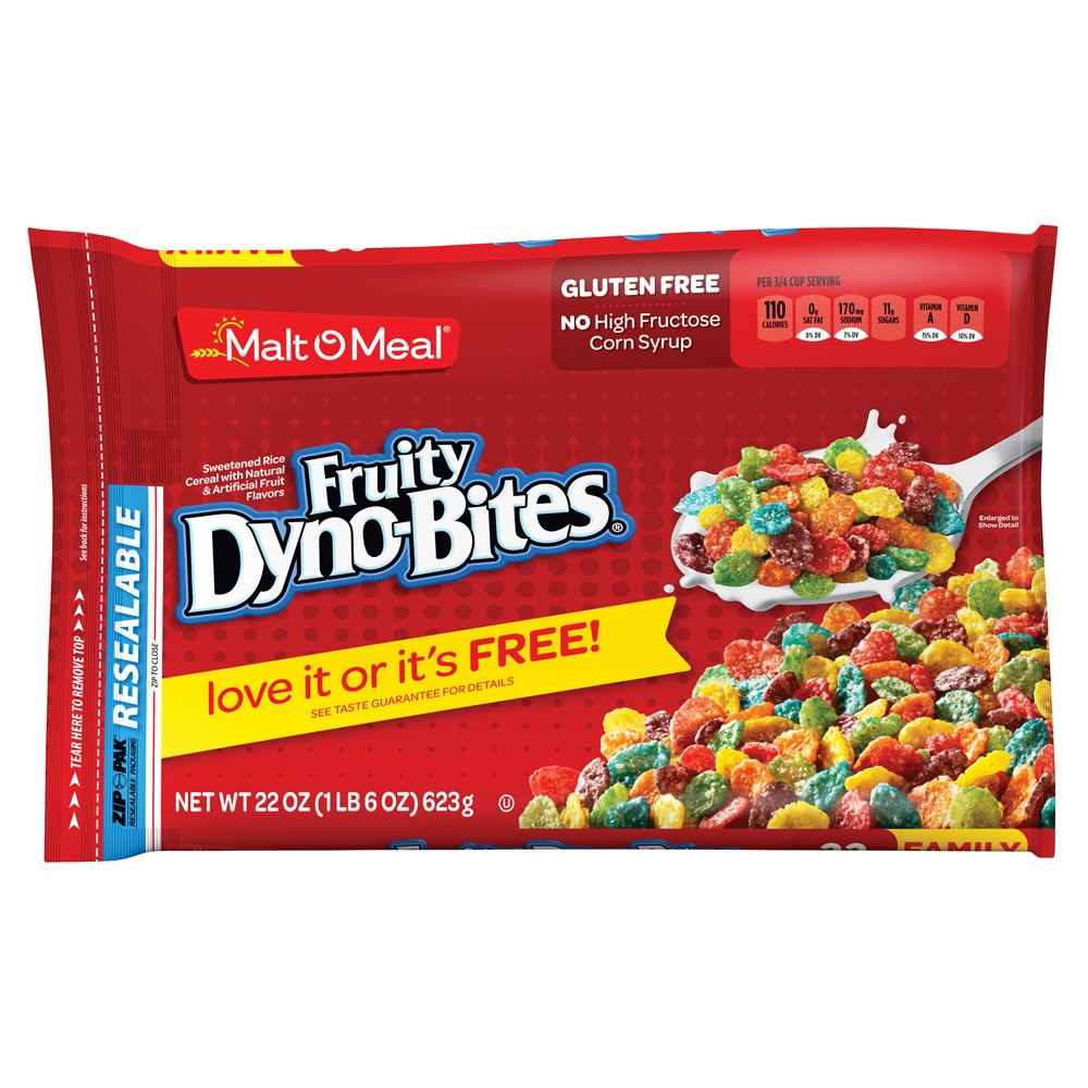 UPC 042400189152 product image for Fruity Dyno Bites Breakfast Cereal - 22oz - Malt O Meal | upcitemdb.com