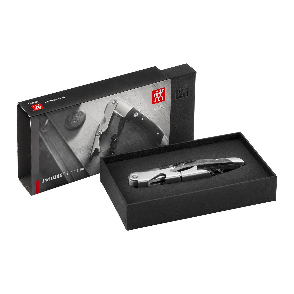 ZWILLING Sommelier Classic Waiter's Corkscrew with Micarta Handle - thumbnail 7