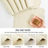 Aoibox Quilted Placemats Set of 6 Washable Rectangular Table Mats for Kitchen Dining, 100% Cotton Fabric with Polyester Fill - 3 of 4