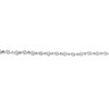 Haus of Brilliance Silver 1.0 Cttw Diamond Swirl Beaded Link Bracelet - 3 of 4