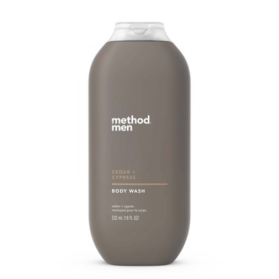 Method Men Body Wash Cedar And Cypress - 18 Fl Oz : Target