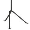 Mango Wood Square Accent Table with Gunmetal Tripod Legs and Industrial Design for Living Room - 3 of 4