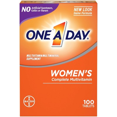 One A Day Women's Multivitamin & Multimineral Tablets - 100ct