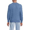 Lands' End Men's Cotton Blend Aran Cable Crew Neck Sweater - 2 of 3