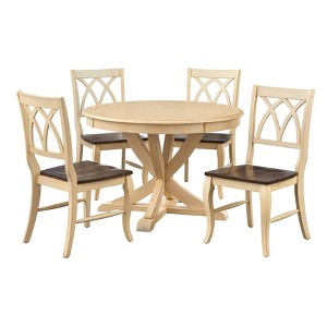 5pc Montauk Round Dining Set - Buylateral: Seats - 1 of 4