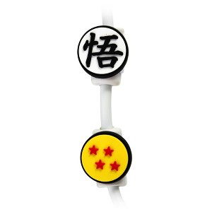Just Funky Dragon Ball Z Goku Symbol and Dragon Ball Cable Covers - 1 of 4