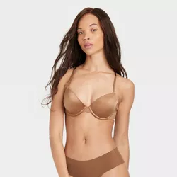 Calvin Klein Perfectly Fit Lightly Lined Memory Touch T-Shirt Bra Bronze 40B  