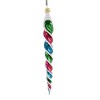 Sbk Gifts Holiday 8.0 Inch 3 Vintage Brites Twist Icicles Ornaments Mardi Gras 3 Pc Set Tree Ornaments - 2 of 4