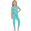 BenBen Kids 3 Pack Pajamas shortsleeve set - Sunflowers/Butterflies/Cherries - 2 of 4