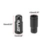Unique Bargains Aluminum Alloy Valve Caps French Type Valve Tire Dust Covers for Bicycle Mountain Bike Road Bike MTB - 3 of 4