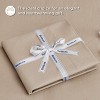 100% Cotton Percale Sheets,Sheet Set with Deep Pocket Up to 16 Inches, Breathable & Crirsp Soft, Bedsheet & Pillowcase Sets, 4 Pieces - 3 of 4