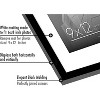Americanflat 9x12 Picture Frame in Black - Displays 6x8 With Mat and 9x12 Without Mat - Horizontal and Vertical Formats for Wall and Tabletop 2 Pack - 3 of 4