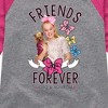 JoJo Siwa Friends Forever  - Athletic Heather/Fuchsia - 5T - 2 of 3
