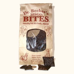 Dr. Becker's Bites - Bison Dog Treats 5 OZ - 1 of 2