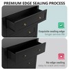 5 Drawer Dresser for Bedroom, Black Tall Wooden Dresser with Deep Storage Drawers & Metal Knobs, Modern Chest of Drawers for Bedroom, Entryway - 4 of 4