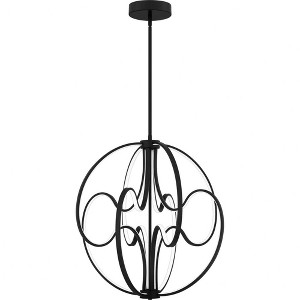 Quoizel Lighting Clairon 1 - Light Pendant in  Matte Black - 1 of 1