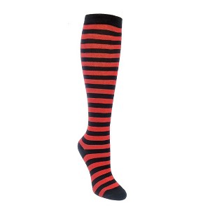 Thin Striped Pattern Knee High Socks from the Sock Panda (Women's Sizes, Adult Medium) - 1 of 3