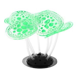 Unique Bargains Silicone Aquarium Simulation Coral Ornaments 2.36"x3.15" 1 Pc - 1 of 4