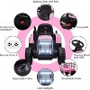 Garvee 12V Kids Electric Tractor with Trailer Remote Control 7-LED Lights MP3 Player and EVA Tires - 3 of 4