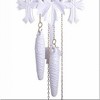 One Day Cuckoo Clock – Hand Carved White Maple Leaves – 9.5 in Traditional German Wall Clock By River City Clocks - 3 of 3