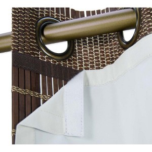 Versailles Thermal Liners For Ring Top Bamboo Panels - Off-White - 1 of 4