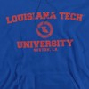 Louisiana Tech University Official Circle Logo Adult Pull-Over Hoodie - 2 of 4