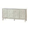 Kamis 60" Farmhouse Storage Sideboard Cabinet with Solid Wood Legs| KARAT HOME - image 2 of 4