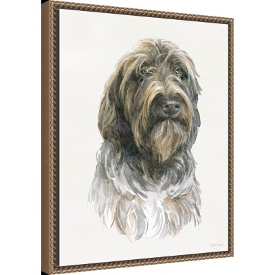 Amanti Art Hunting Dogs I by Beth Grove Canvas Wall Art Print Framed 16 x 20