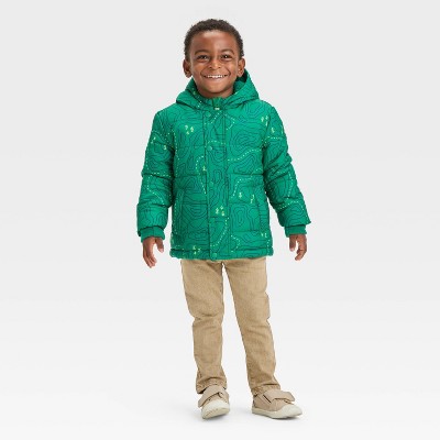 Toddler Boys' Heavy Weight Puffer Jacket - Cat & Jack - Picture 2 of 8