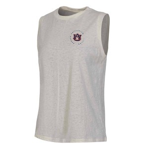 NCAA Auburn Tigers Women's Oatmeal Tank Top - 1 of 3