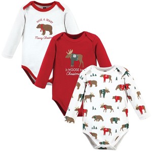 Luvable Friends Hudson Baby Long-Sleeve Bodysuits - 1 of 2