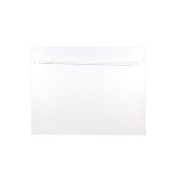 JAM Paper 10 x 13 Booklet Catalog Envelopes with Peel and Seal Closure White 356828787I