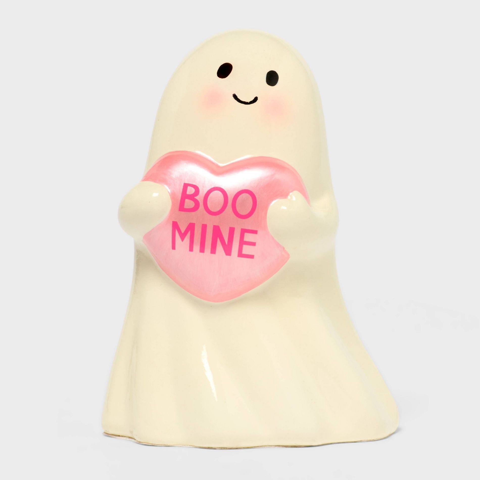 Valentine's Day Polyresin Heart Ghost Boo Mine - Spritz™