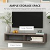 47" Wall Mounted Floating TV Stand Media Console with Storage Shelf for Living Room or Home Office - 4 of 4