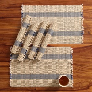 Mela Artisans Eco-Friendly Grass Placemats, Set of 6 (12x18") - 1 of 4
