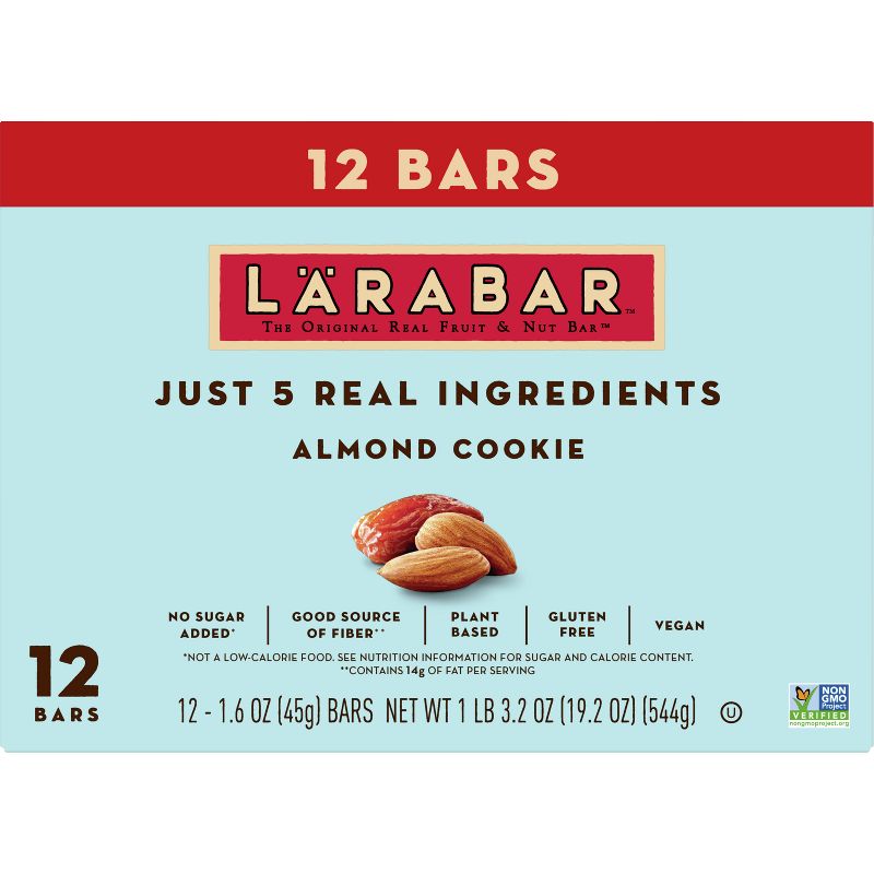 Larabar Almond Cookie Bar - 12ct, 2 of 7